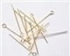 Gold Eye Pins 3.5cm